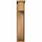 Ekena Millwork Del Monte Rough Sawn Corbel w/Backplate, Western Red Cedar, 6"W x 14"D x 30"H COR06X14X30DEL01RWR - alternate 2